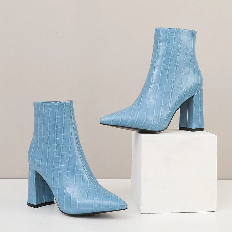Trendy Pointed Toe Boots