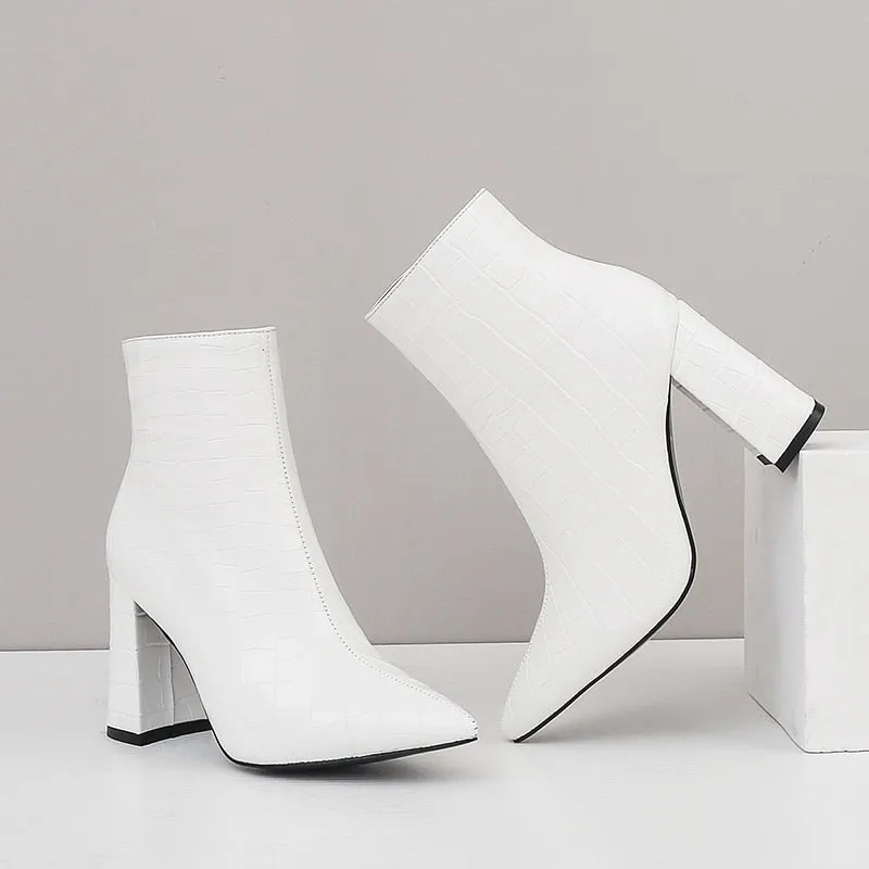 Trendy Pointed Toe Boots