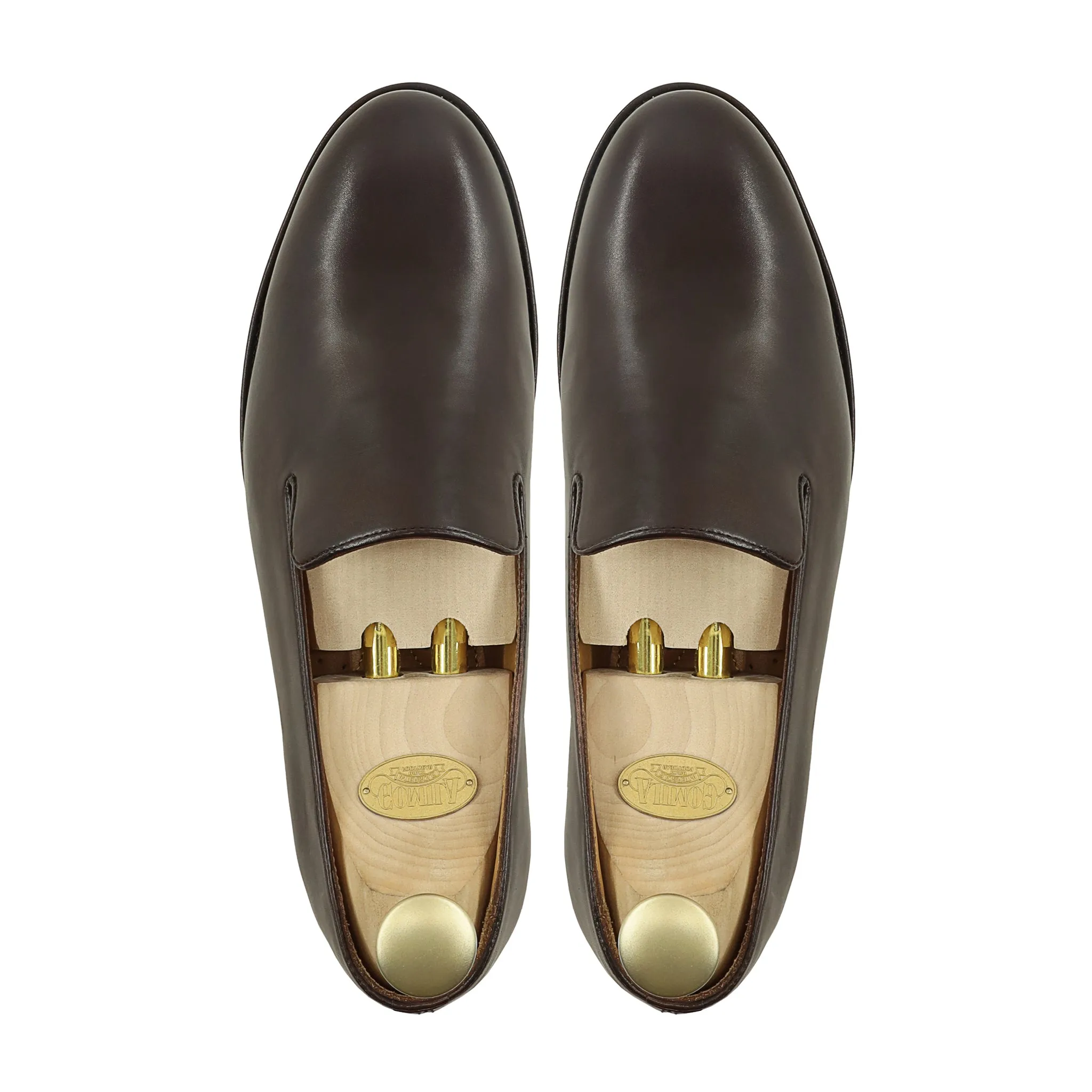 Trunk - Men's Dark Brown Calf Leather Loafer