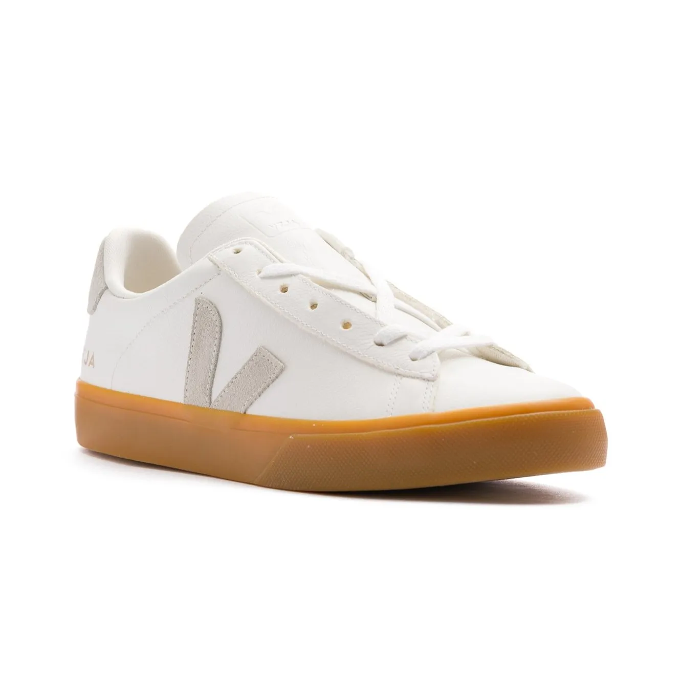 Veja Campo ChromeFree Leather Shoe - White/Natural