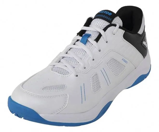 Victor A220 Unisex Court Shoes Standard U-Shape White/Blue