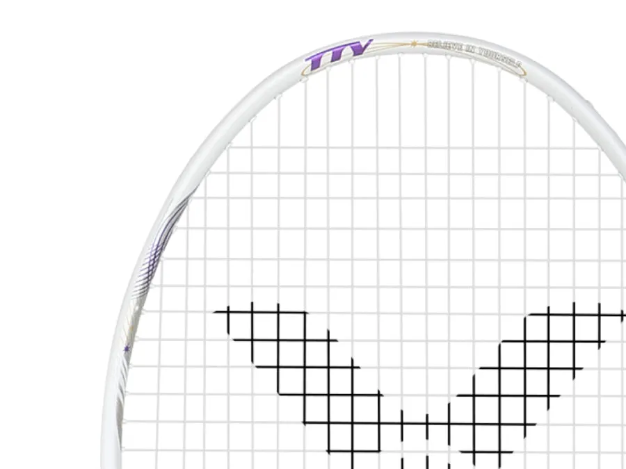 Victor TK-TTY A THRUSTER K Tai Tzu Ying White Badminton Racket