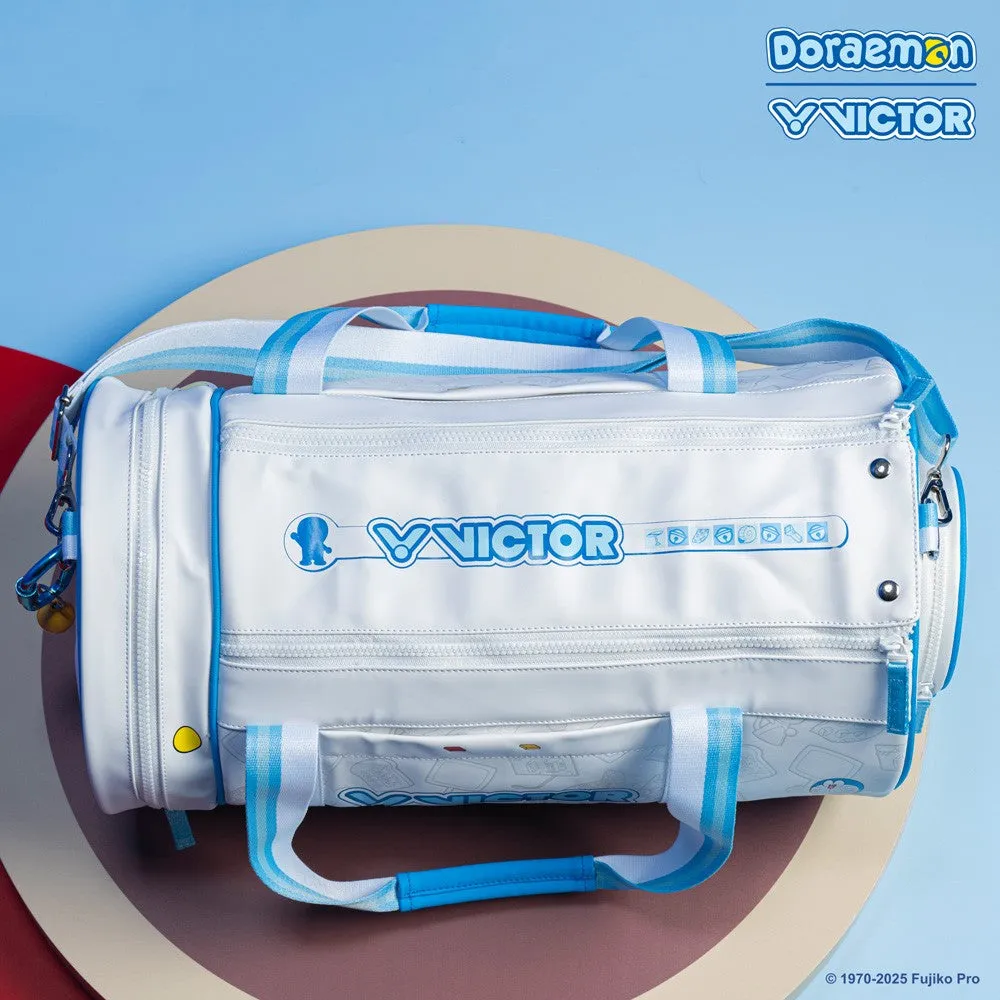 [VICTOR X DORAEMON] BG5535DRM AF White/Hawaiian Blue Travel Bag