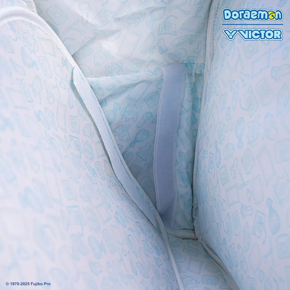 Victor X Doraemon BR5635DRM Rectangular Bag [White/Hawaiian Blue]