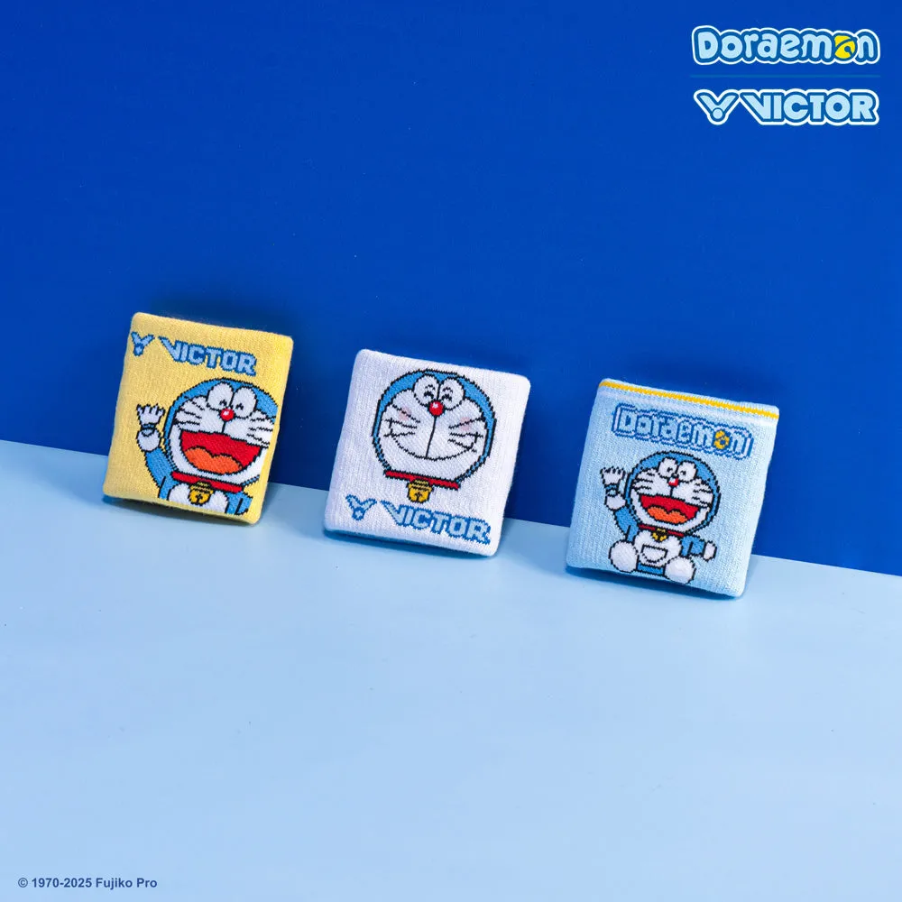 [VICTOR X DORAEMON] SP-508DRM E Yellow Wristband