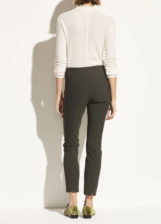 Vince - Stitch Front Legging in Dark Fig Leaf