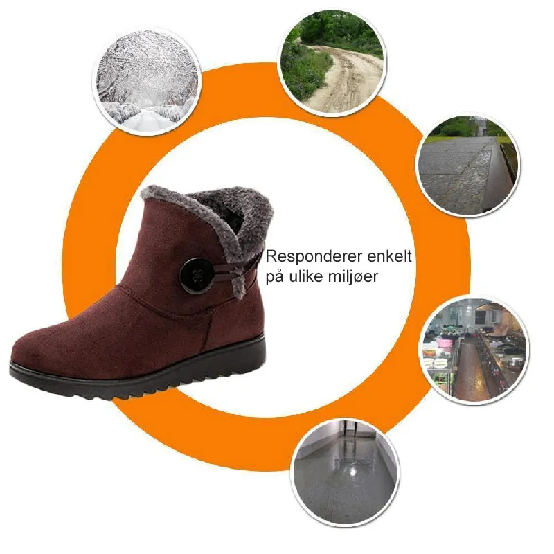 Warm fur lined winter boots for women