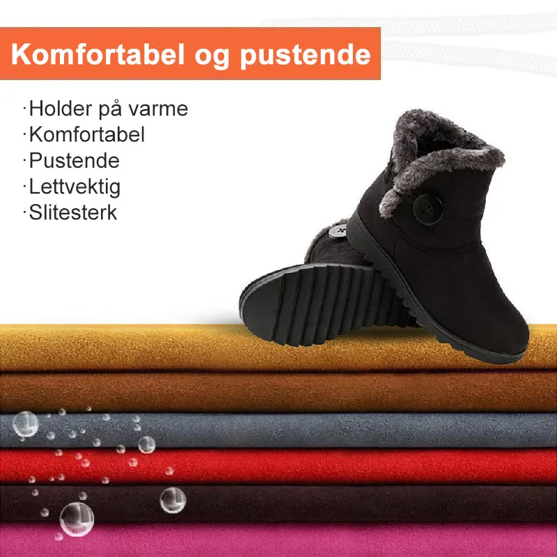 Warm fur lined winter boots for women