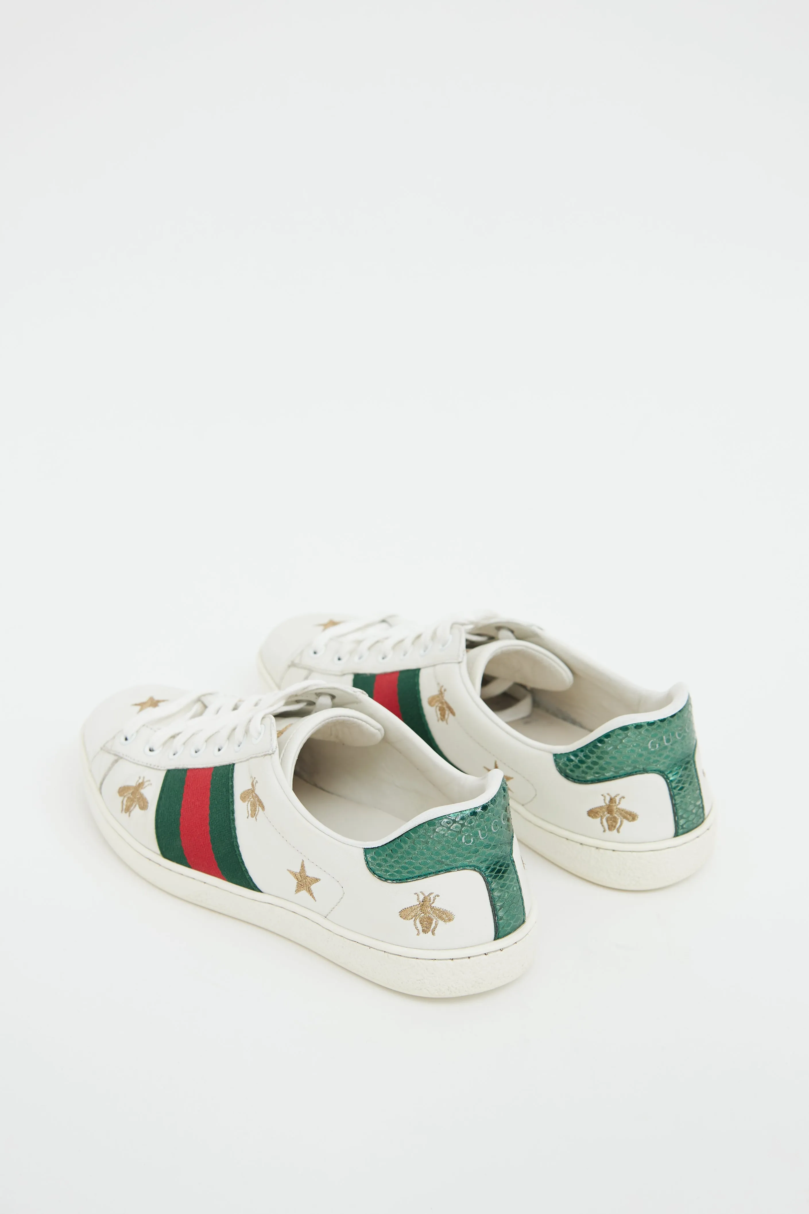 White Ace Graphic Sneaker