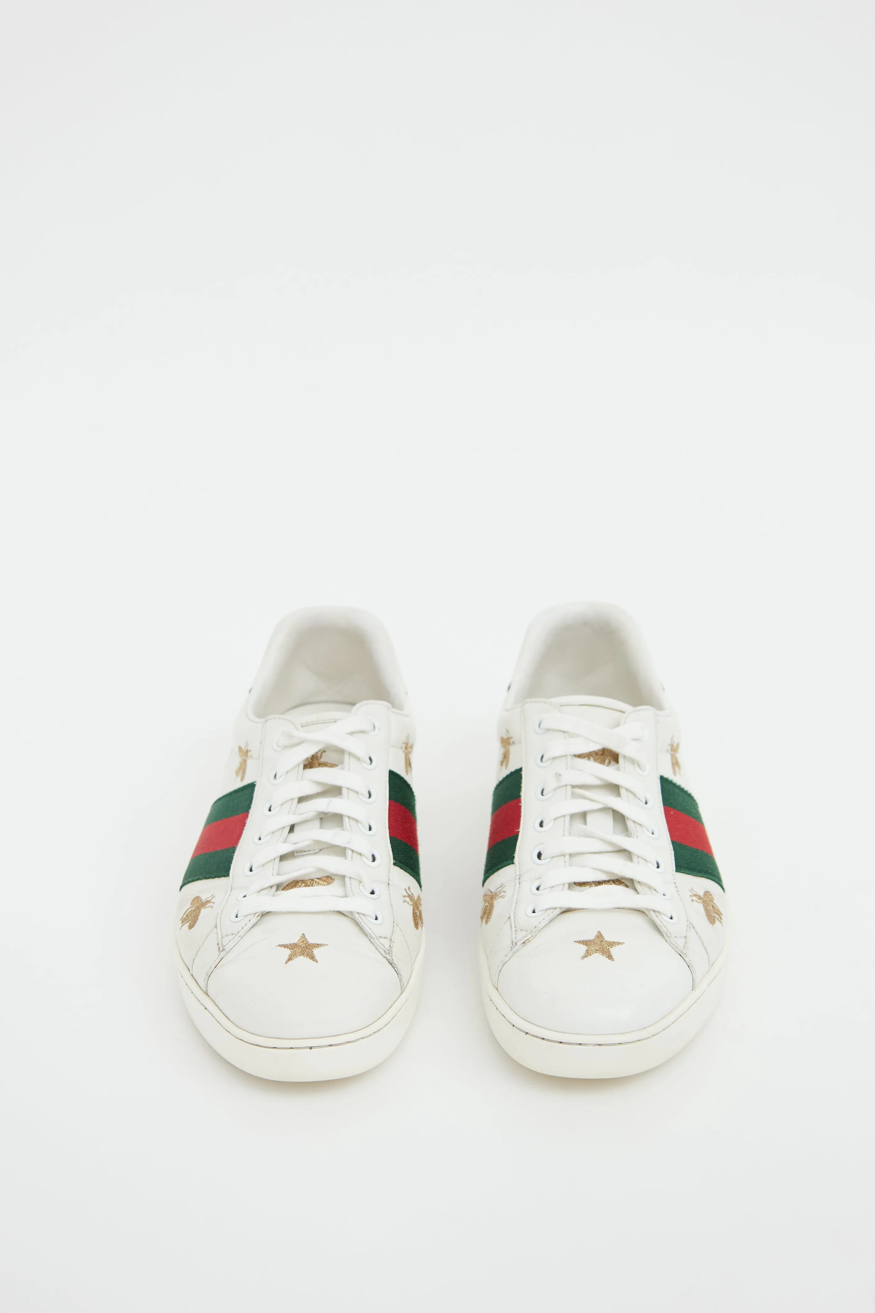 White Ace Graphic Sneaker