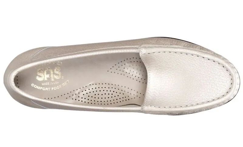WHITE - Simplify Slip On Loafer at Brandy's Shoes Made in USA