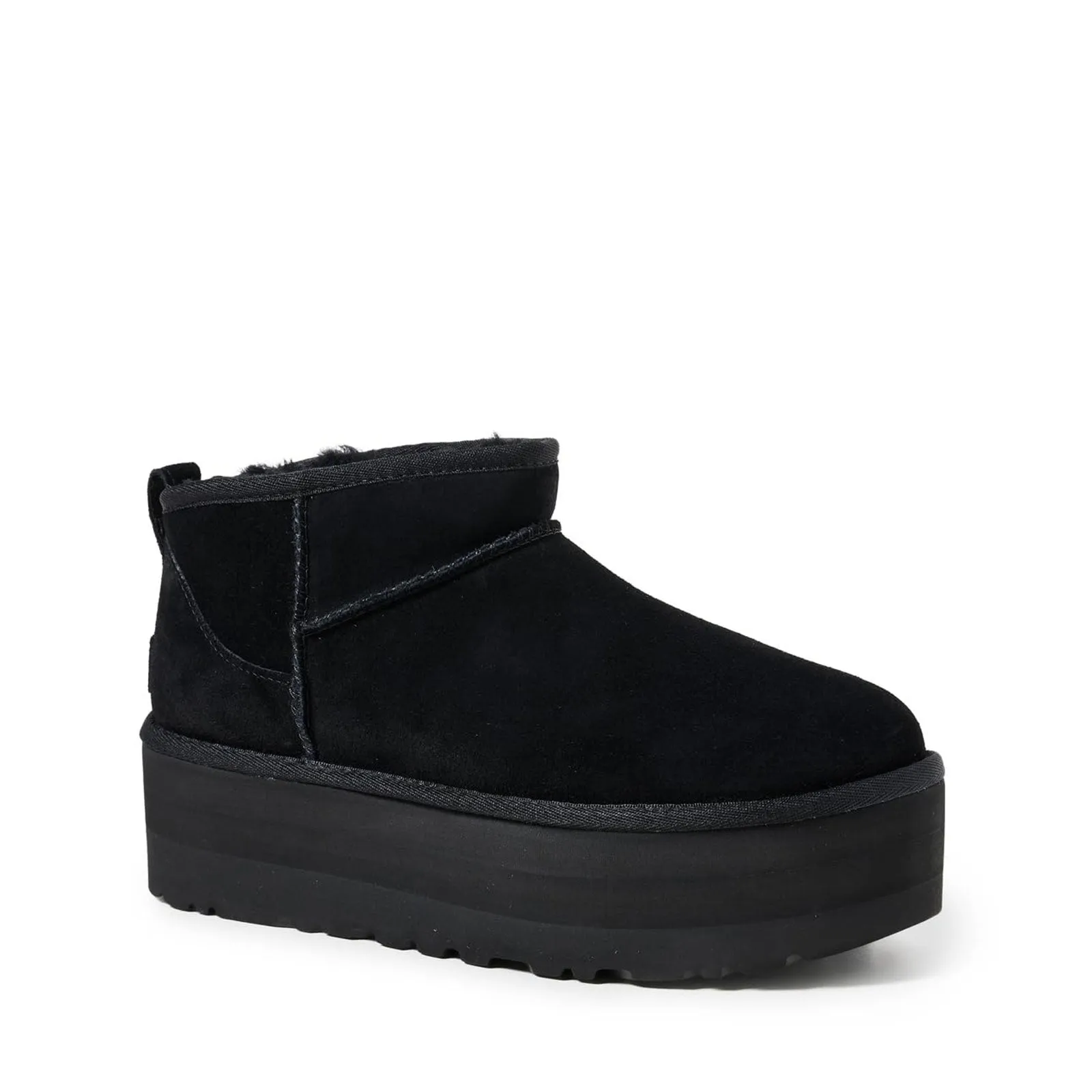 Women's Shoes UGG CLASSIC ULTRA MINI PLATFORM Ankle Boots 1135092 BLACK