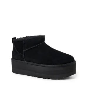 Women's Shoes UGG CLASSIC ULTRA MINI PLATFORM Ankle Boots 1135092 BLACK