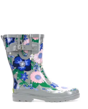 Women's Sweet Scents Mid Rain Boot - Gray