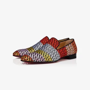 Woven Loafers Colorful Flat Shoes
