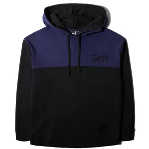 x Raf Simons EMBROIDERED INITIAL HOODED SWEAT