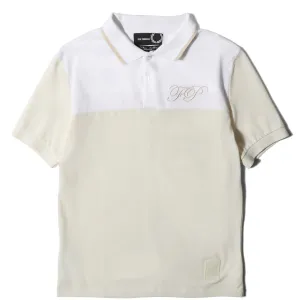 x Raf Simons EMBROIDERED INITIAL PIQUE SHRT