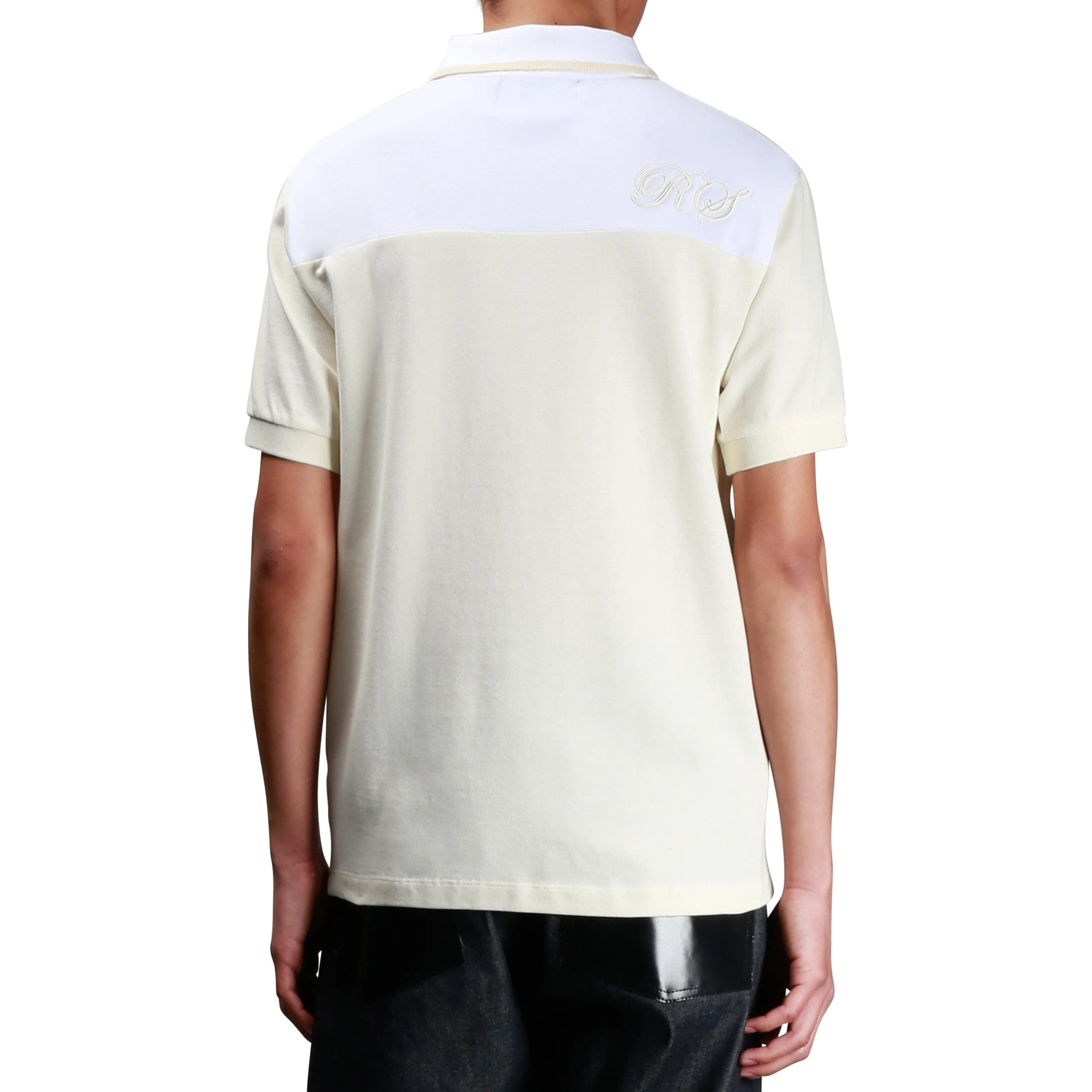x Raf Simons EMBROIDERED INITIAL PIQUE SHRT