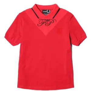 x Raf Simons V-INSERT PIQUE SHIRT
