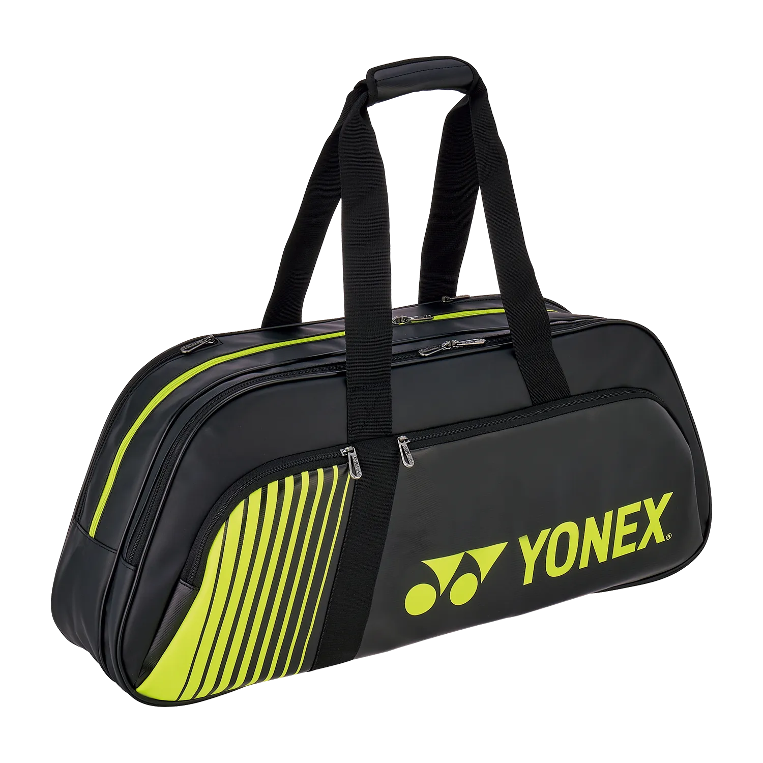 Yonex BA82431W Active Tournament Bag (Black/Lime Green)