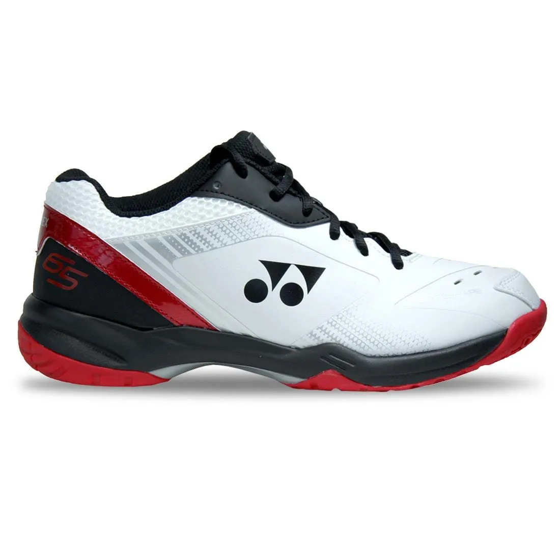 Yonex Power Cushion 65 X3 Badminton Shoes - White / Red