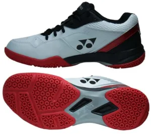 Yonex Power Cushion 65 X3 Badminton Shoes - White / Red