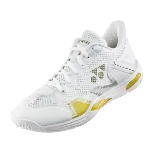 Yonex Power Cushion Eclipsion Z3 Men's Badminton Shoes (White/Gold)
