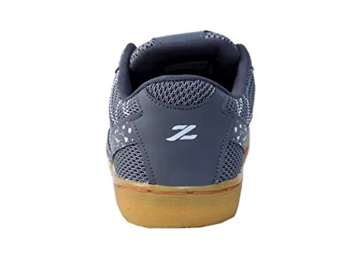 ZIGARO Grey Z501 Badminton Non Marking Shoe (7)